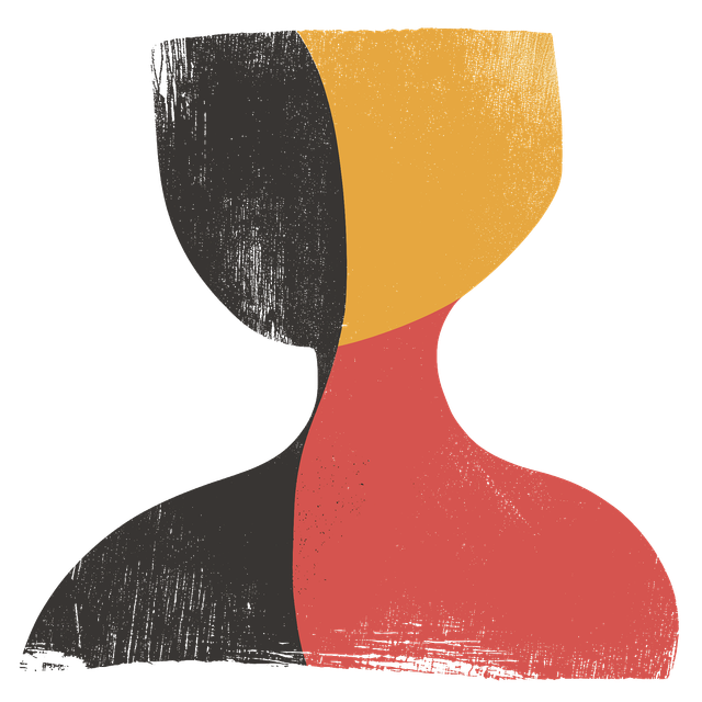 Abstract artistic portrait